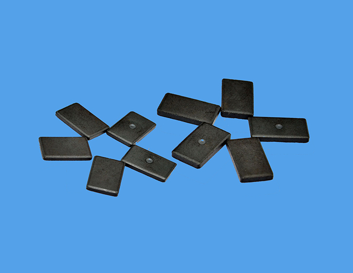 凹点同性模压铁氧体磁方块 F30x20x3mm