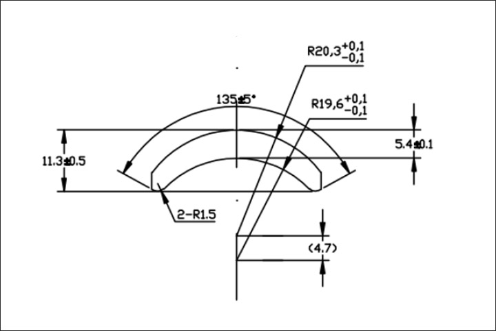 什么是偏心磁瓦？偏心铁氧体磁瓦 [好处 尺寸图]